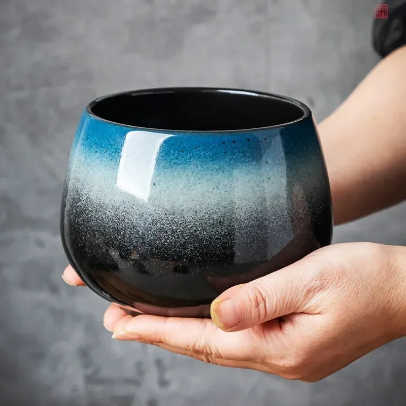 

Tea Dregs Tank Built Water Bowl Ceramic Wash Large Tea Washing Tub Super Large Ceramic Light Luxury Teaware Kitchen Dining Bar