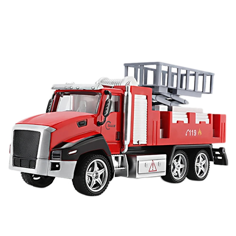 

Грузовик пожарный автомобиль/двигатель автомобиль игрушки для мальчиков симуляция звука светильник пожарная машина игрушки из сплава