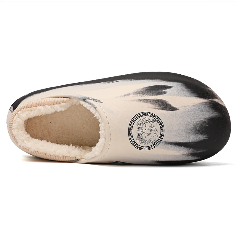 Casual Sneakers Mens Winter Shoes Plush Warm Indoor Walking Shoes Women Winter Cotton Shoes Outdoor Walking Footwear Size 36-47