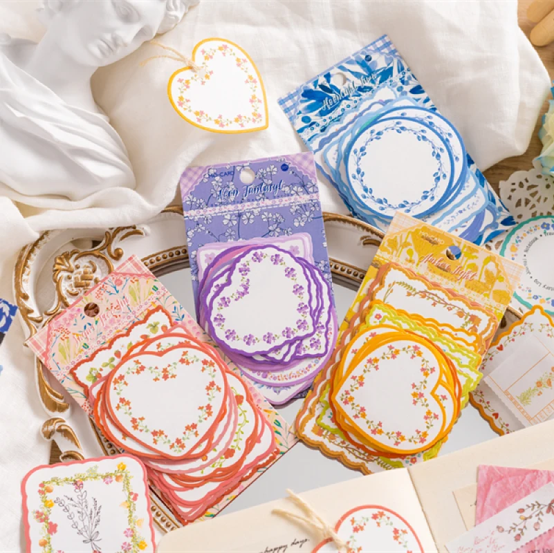 

Sweet Tea Garden Hand Account Material Package Aesthetic INS Retro Lace Bullet Journaling Accessories DIY Collage Note Paper