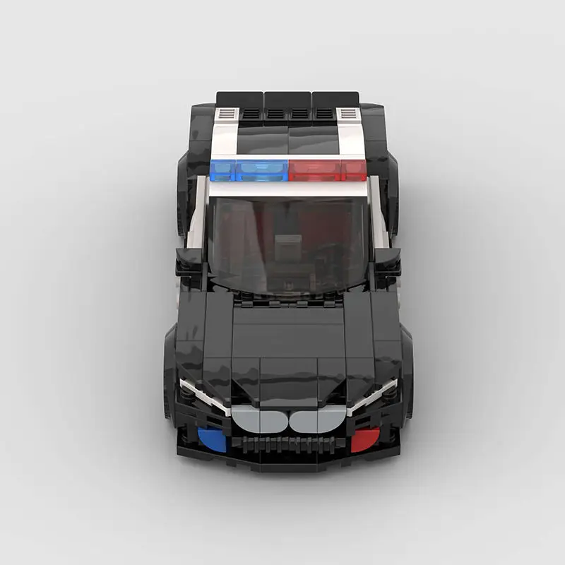 

Compatible with Leg M8 Police Car. Car MOC Puzzle Education Assembly of Boys and Children's Block Toys