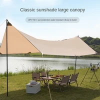 manfuya outdoor canopy tent camping picnic sunscreen rainproof awning camping cloth sunshade supplies and equipment