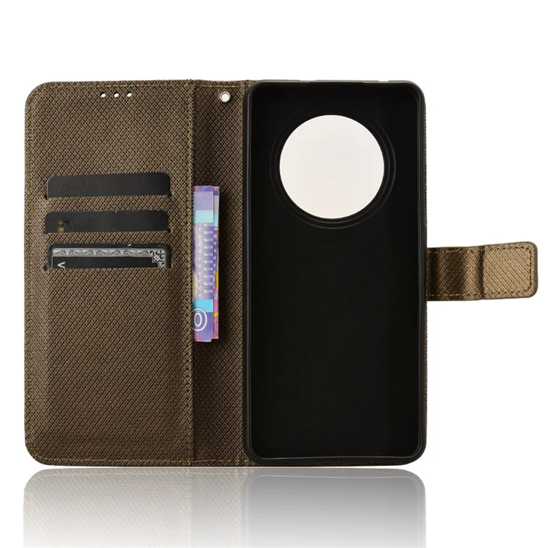 Для OPPO Reno12 FS 5G CPH2637 2024 телефон Чехол кожаный винтажный чехол для телефона