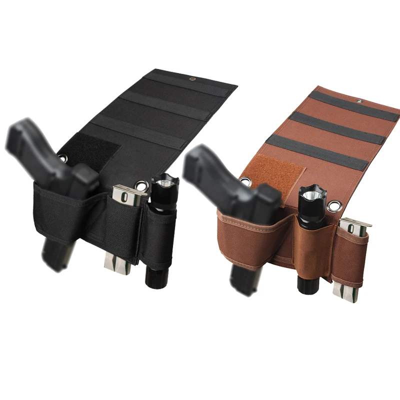 

New Nylon Tactical Gun Holster Hand Pistol Gun Holder Concealed Cars Seat,Mattresses,Office Chairs,Closet,Hanging Holster GunBag