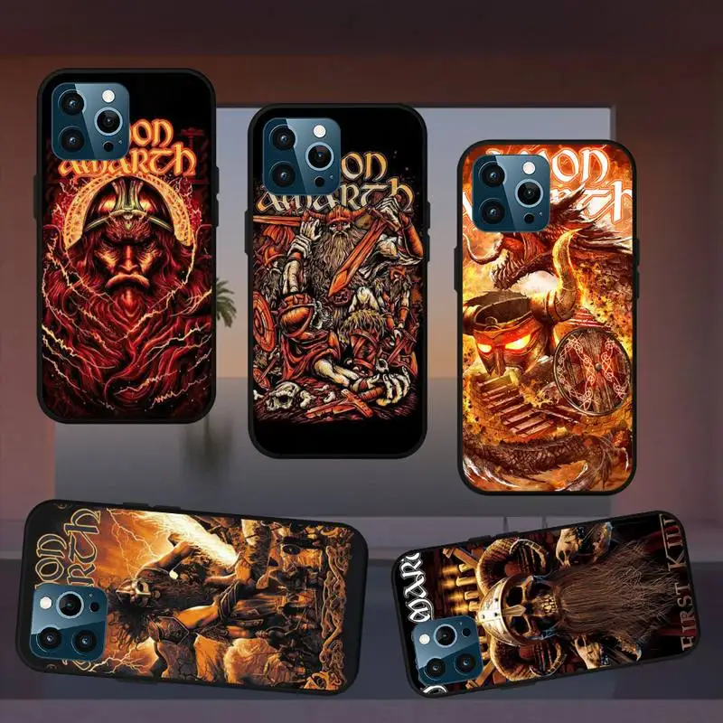 Чехол A-Amon Amarth band для телефона iPhone 7 8 Plus 11 12 Mini 13 14 Pro Max X SE XR XS