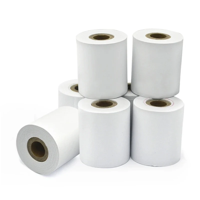 1Roll ERC-09 ERC09 White Blank Regular Printer Paper Roll for use in Fit For Epson M160 M180 M190 M191G M163 M164 M181 M182