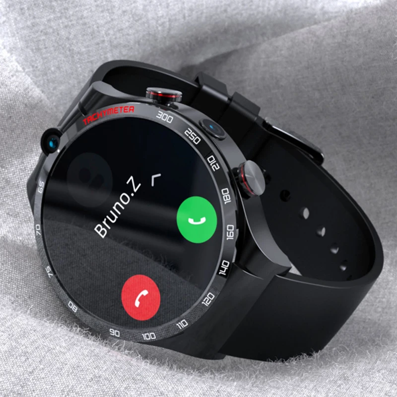 Смарт-часы с сенсорным экраном 1 6 дюйма 4G 4 + 128 ГБ Android 10 7 |