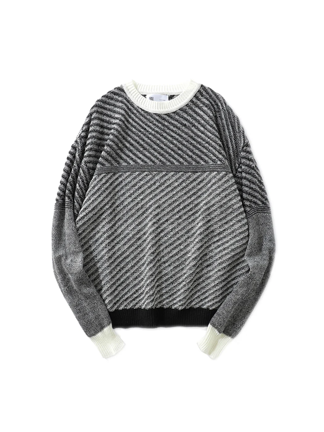 

Lost Time Found, Knitted mercerized wool sweater, LTF-AW-SW02