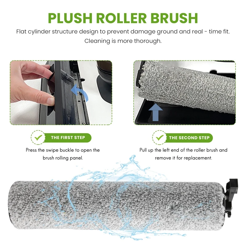 Запасные части роликовая щетка фильтры HEPA совместимые с Roborock Dyad U10 аксессуары для