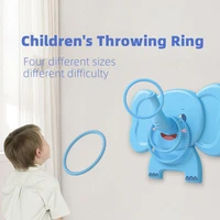 parent child throwing ring toy four ring ring toy childrens educational toy elephant elephant ring