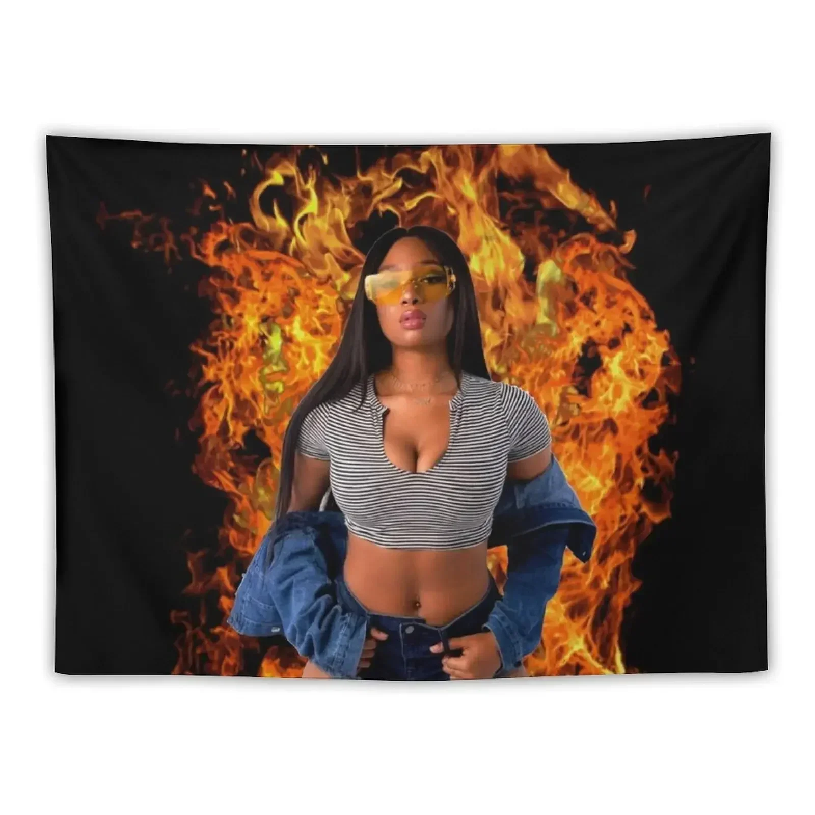 Меган Те жеребец гобелен Рождественское украшение Декор домашний