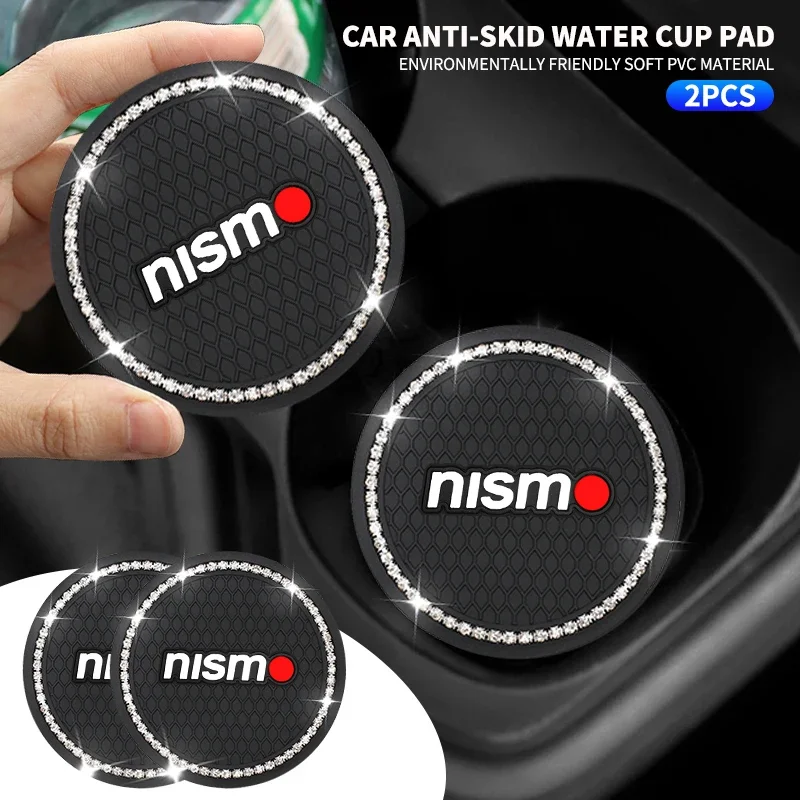 Для Nissan Nismo модная алмазная автомобильная подставка для чашки с водой