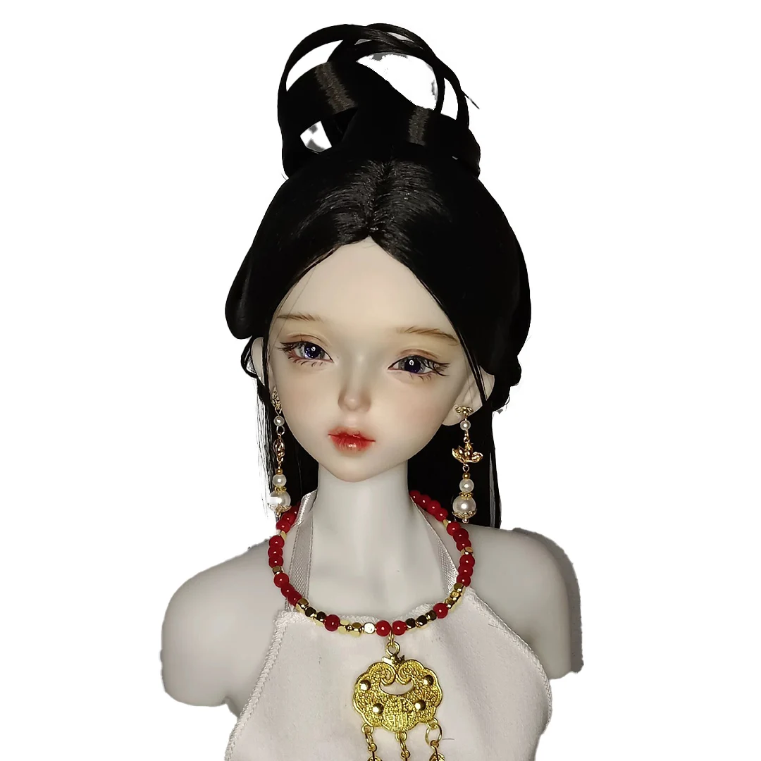Парики для кукол BJD 14 13, винтажный стиль, длинные волосы, для костюмов Ханьфу, парик феи для MSD SD13, аксессуары для кукол SSDF Uncle A1724 (art.: 3920dc2b08df0) - 3920dc2b08df0