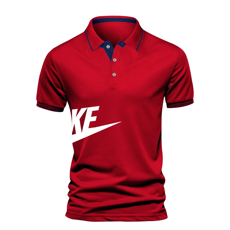 

Luxury Flower Polo Shirt Summer Short Sleeve T-shirt Top Casual Men's Polo Shirt Large Clothes