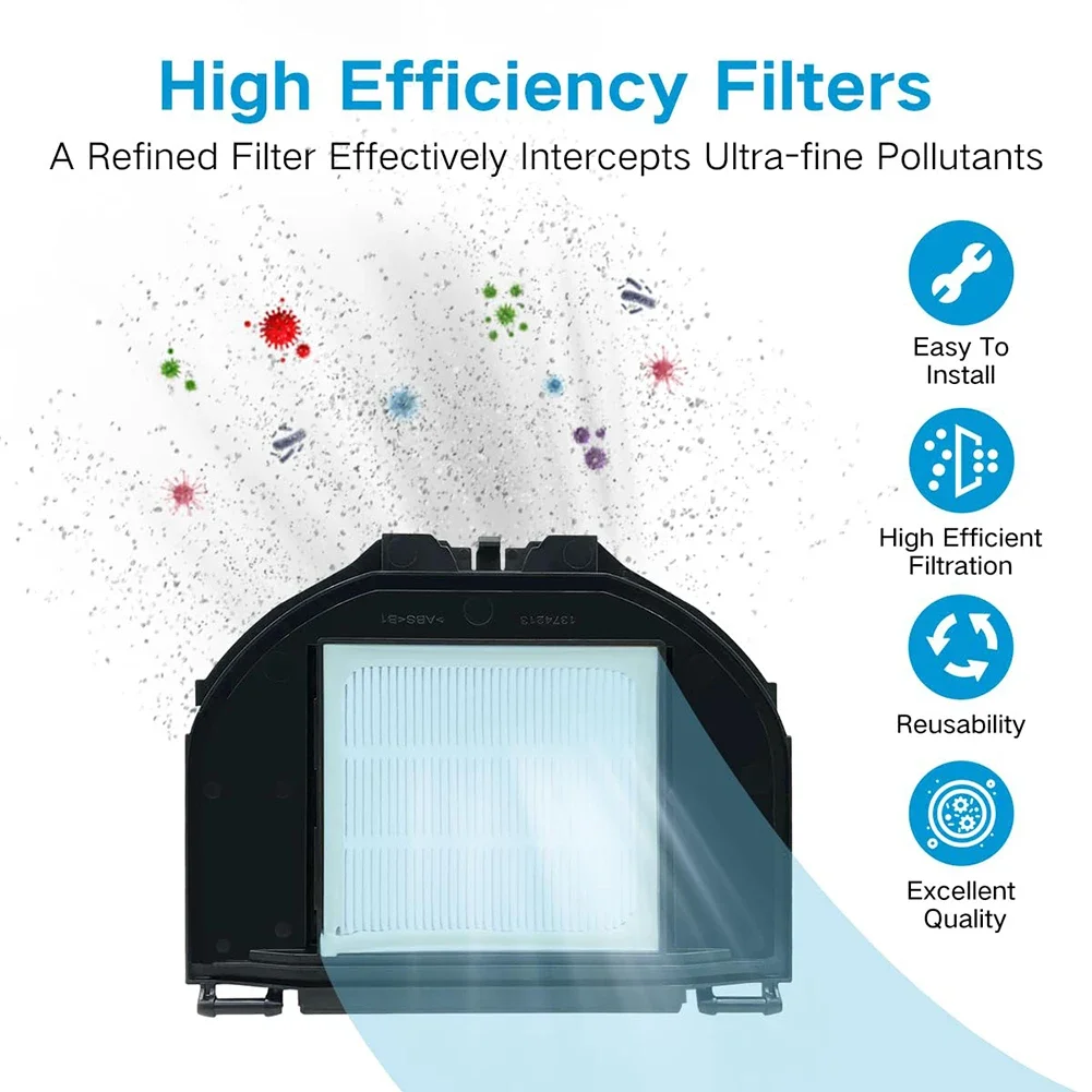 Фильтры Надежные фильтры для пыли и аллергенной фильтрации робота Shark RV2310/RV2310AE