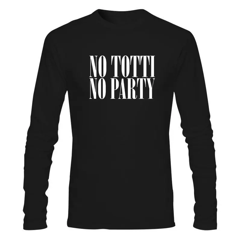 Мужская одежда новая модная крутая футболка Женская забавная No Totti вечерние-V3 с
