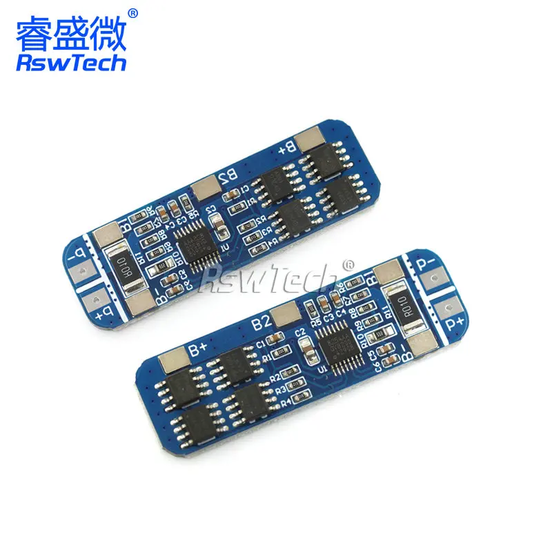 Модуль защитной платы зарядного устройства для литиевого аккумулятора 3S 10 А 12 В 3