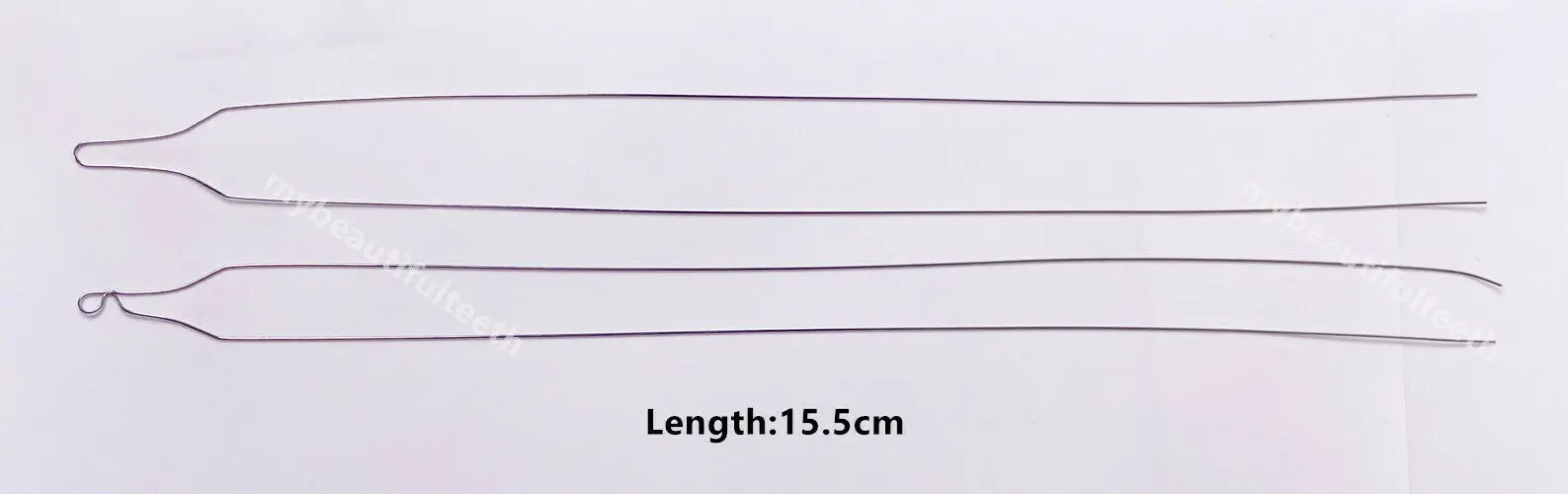 

100Pcs Dental Ligature Wire Kobayashi Ligatures Prefromed Wires Long Hooks