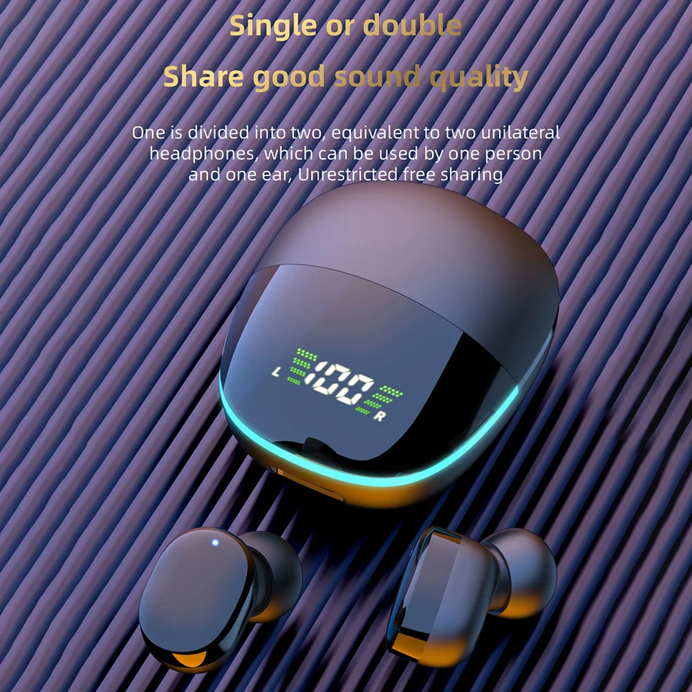 Оригинальная Беспроводная Bluetooth-гарнитура G9S спортивные наушники со встроенным