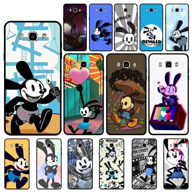 

Disney Oswald the Lucky Rabbit Phone Case for Samsung J 2 3 4 5 6 7 8 prime plus 2018 2017 2016 core