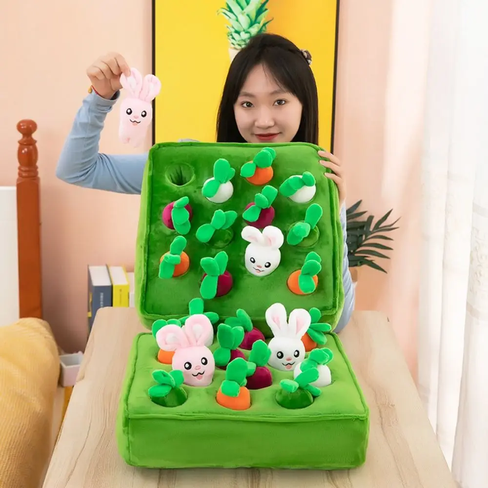 

Funny Snuffle Mat Garden Pulling Radish Child Educational Toys Pull Up Carrots Pet Dog Chew Toy Plush Toys