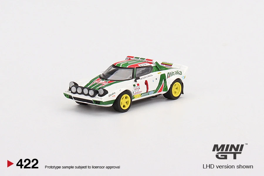 

MINI GT 1:64 Lancia Stratos HF 1977 Rally MonteCarlo Winner #1 MGT00422-CH LHD Oct