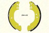 

B12206505pf1 rear brake shoe for BALATA TRANSIT T12 2.5D 9400