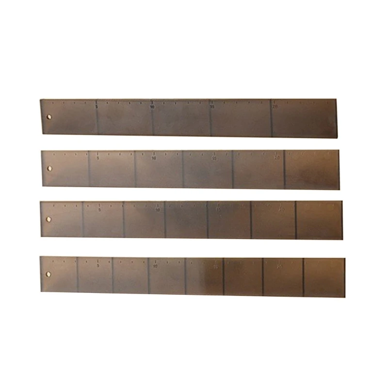 4 шт. линейка для резки торта весы форма формы разделения вспомогательные