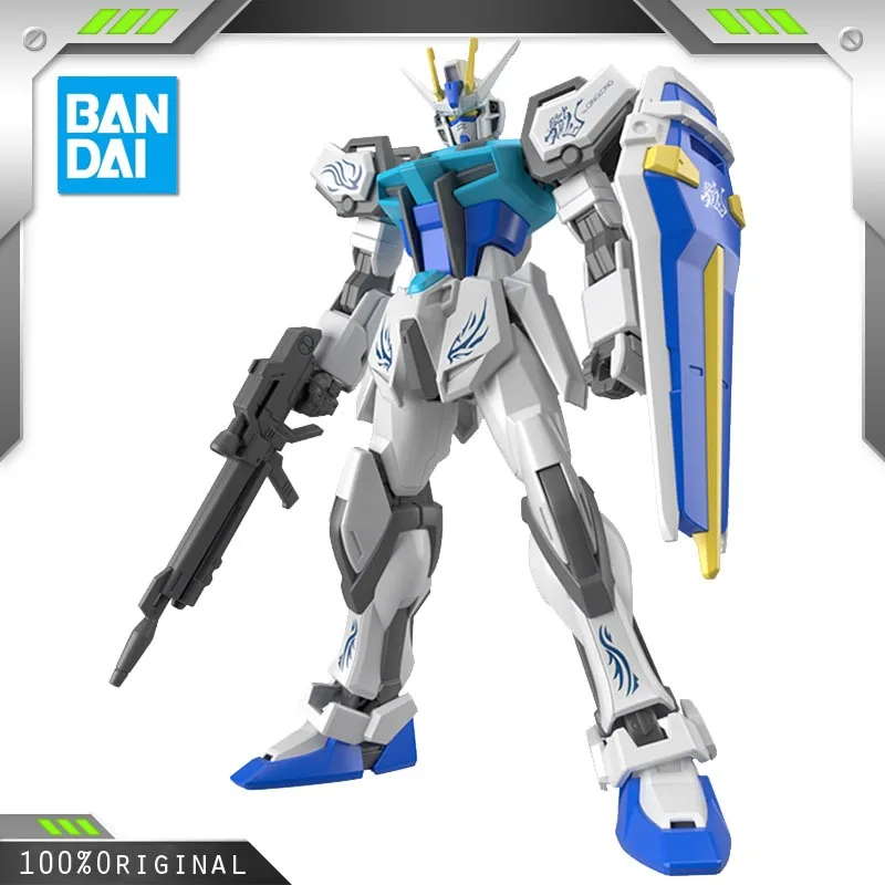 BANDAI Аниме EG начальный класс 1/144 новый мобильный отчет Gundam сборка пластиковая модель комплект экшн-игрушки Фигурки подарок