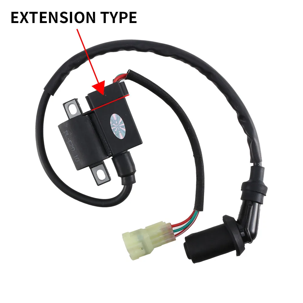 

Профессиональная катушка зажигания мотоцикла, катушка высокого давления, длина 54 см для модификации мотоцикла системы ROJO, сменный аксессуар