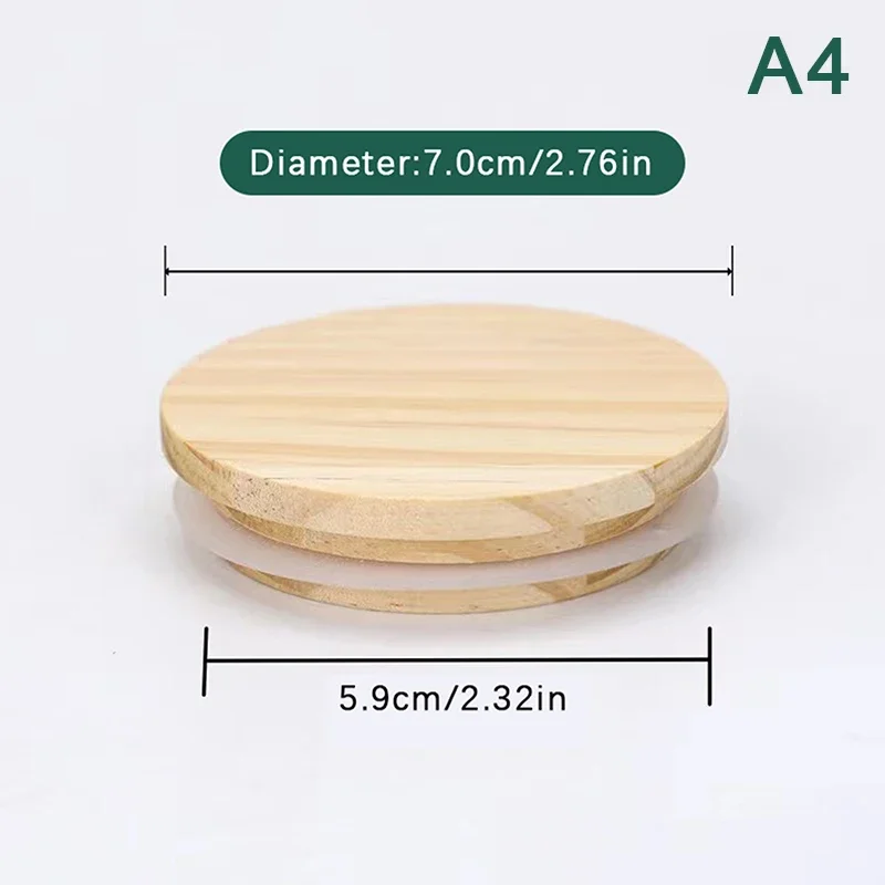 

Деревянные крышки MOONBIFFY для банок с силикагелем