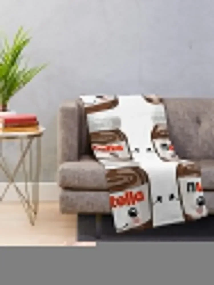 Одеяло Nutella Cutie пушистый плед на диван кровать пушистые одеяла