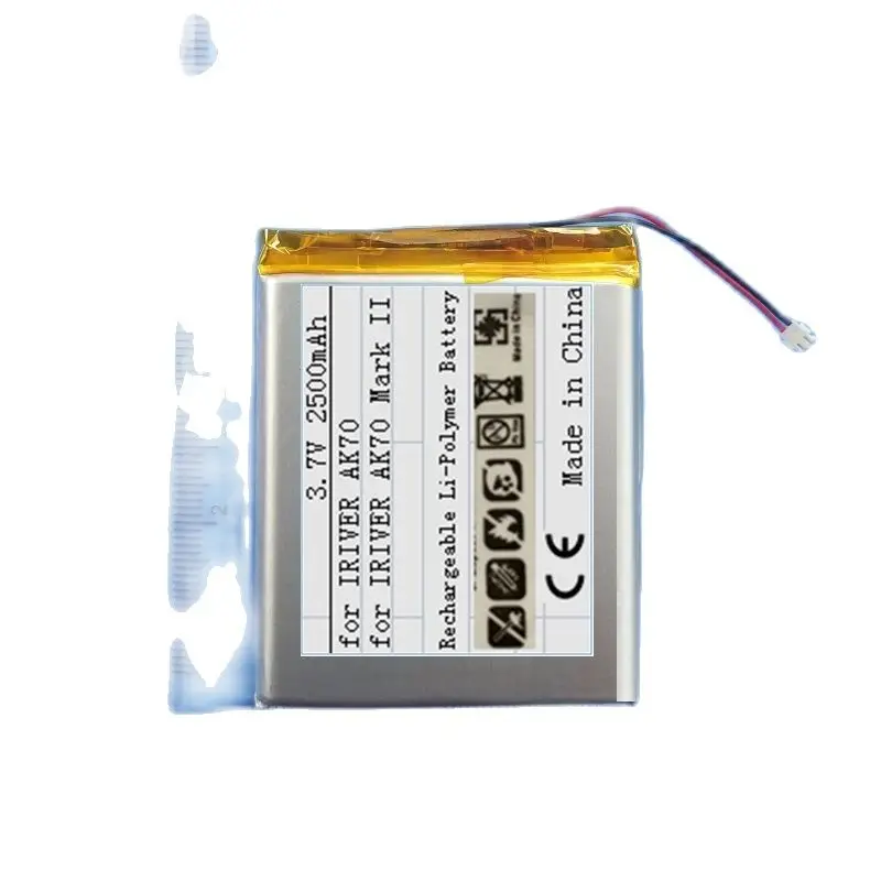 

Аккумулятор для IRIVER Astell & Kern AK70 & Mark II Player MarkII, новый литий-полимерный телефон, Замена 3,7 в, 2500 мАч