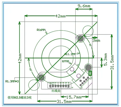 Шаговый сервопривод ABZ3 HN103-36B-5