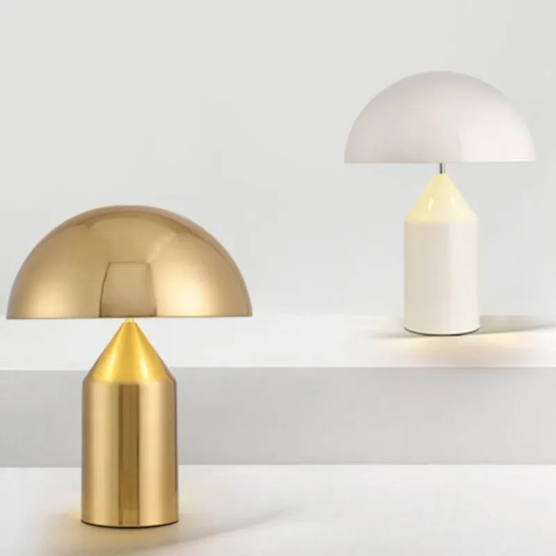 

Mushroom Table LED Lamp Postmodern Minimalist Light Bedroom Study Table Light Nordic Personality Luxury Design Lamp