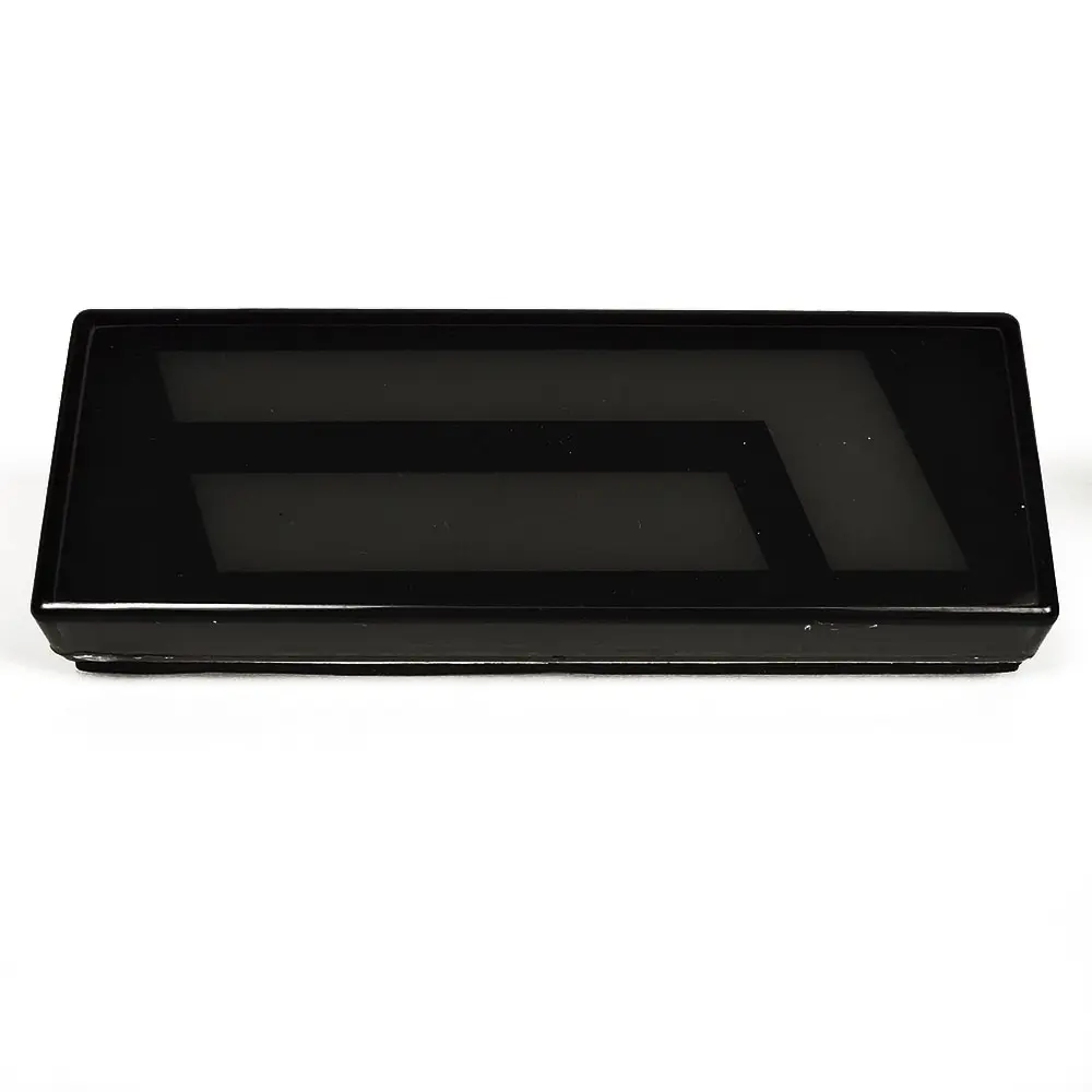 Поворотники светодиодные (LED) L-образные (2 полосы) черные с белым светом для Лада