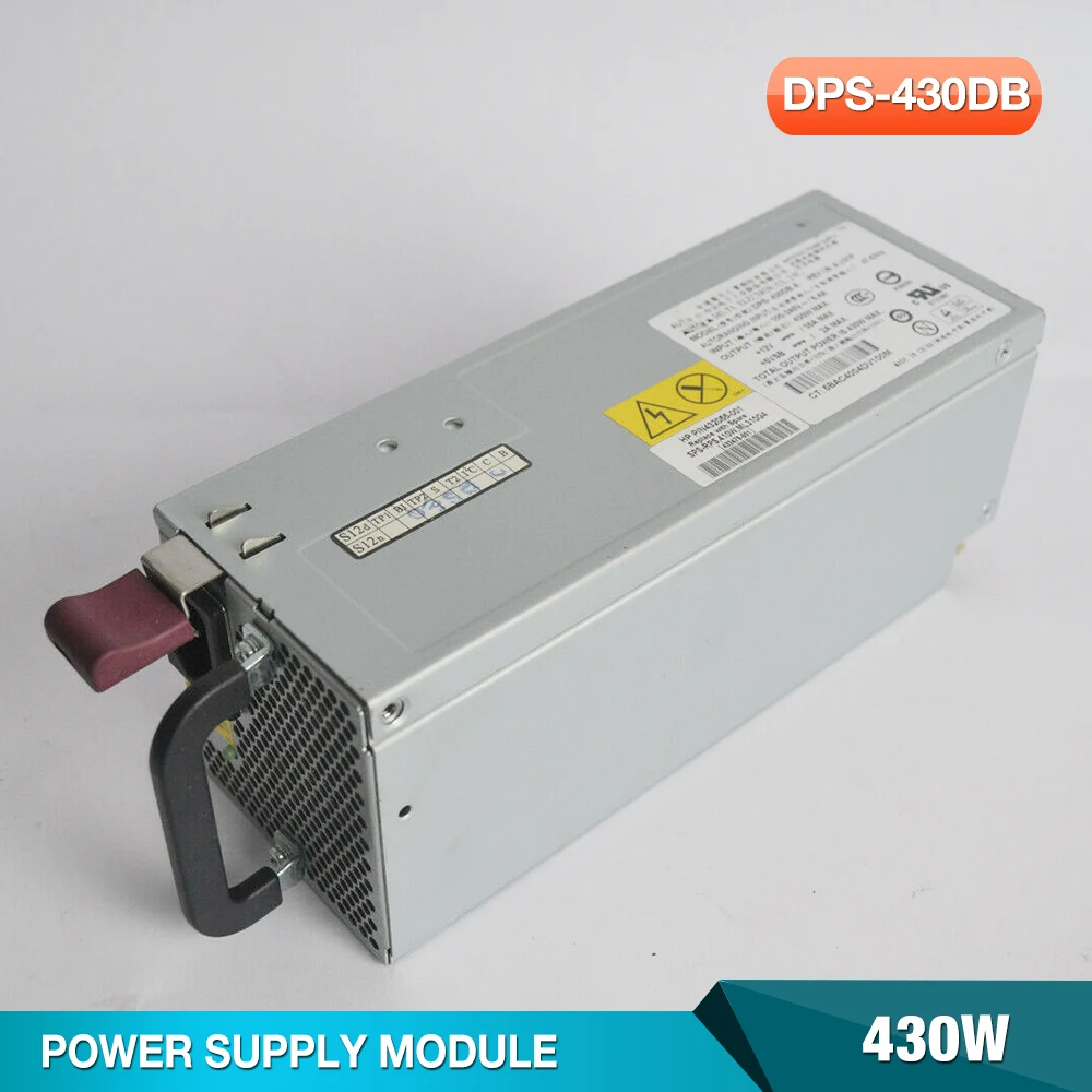 

DPS-430DB для HP ML310 G4, блок питания сервера 432055-001 432479-001 430 Вт