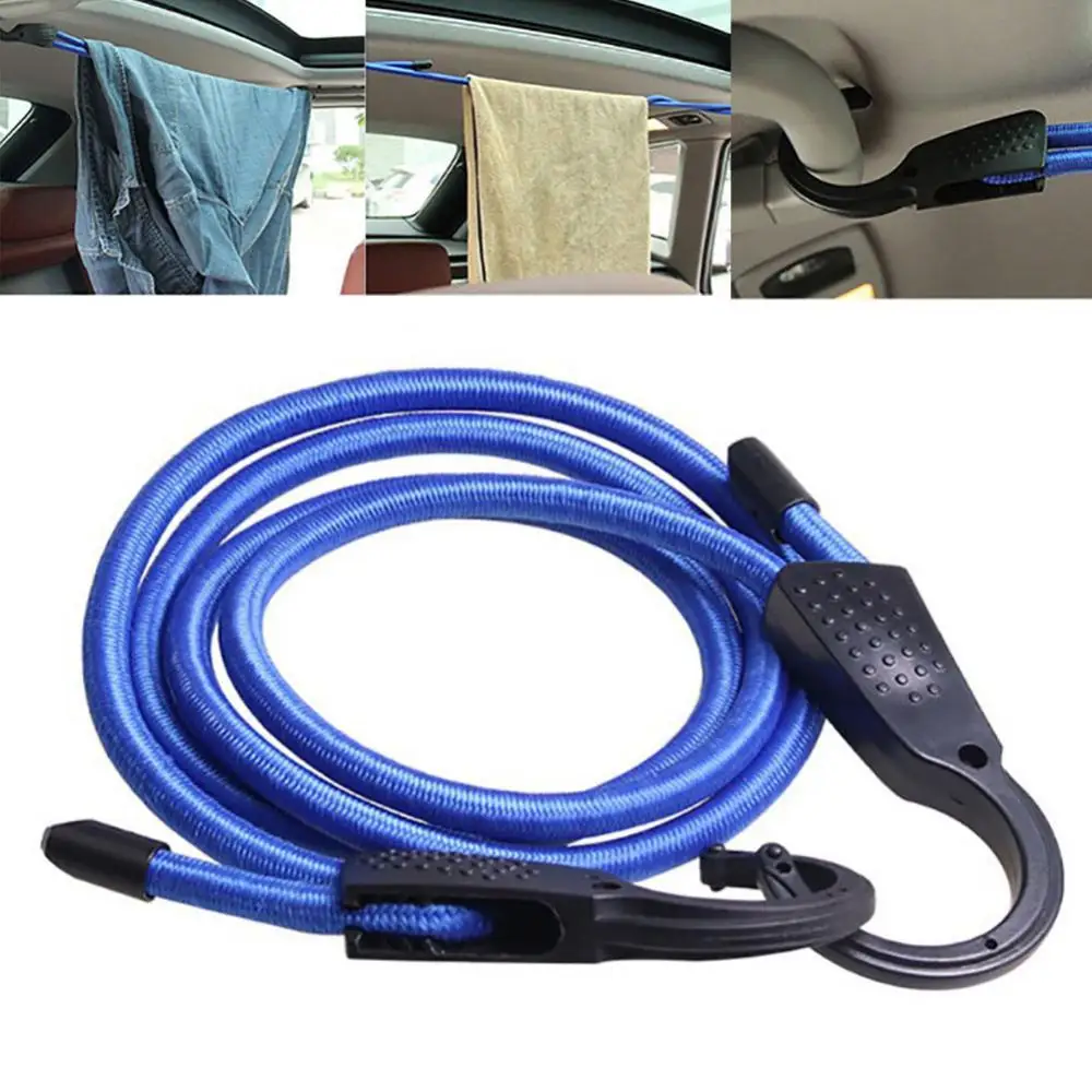 

1.5M Outdoor Travel Car Luggage Fixing Rope Indoor Clothesline Elastic Cord