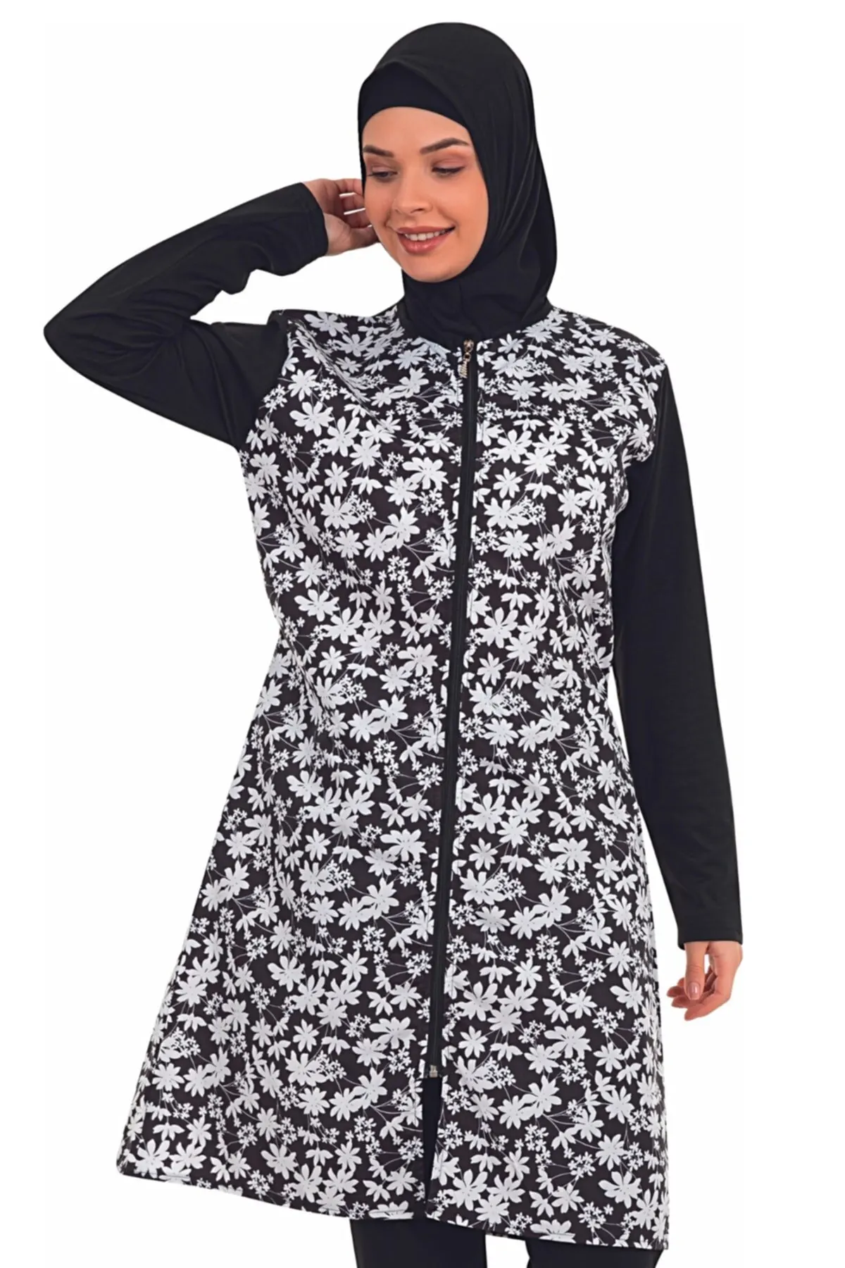 

Muslim Burkinis Fully cloed oute te Summer Clothing Hijab Sport Swimsuit Islamic Full Cover Islamic Full Cover