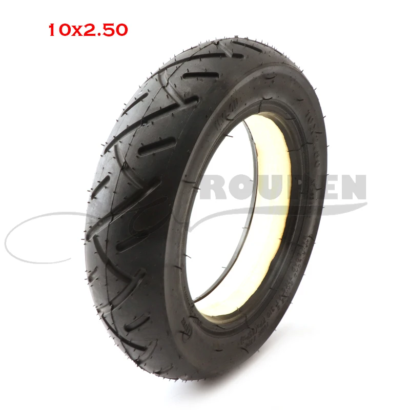 

10x2,50 бескамерная шина для Quick 3 ZERO 10X Inokim OX, складной электрический скутер, 10-дюймовая мини-бритва Motorrad