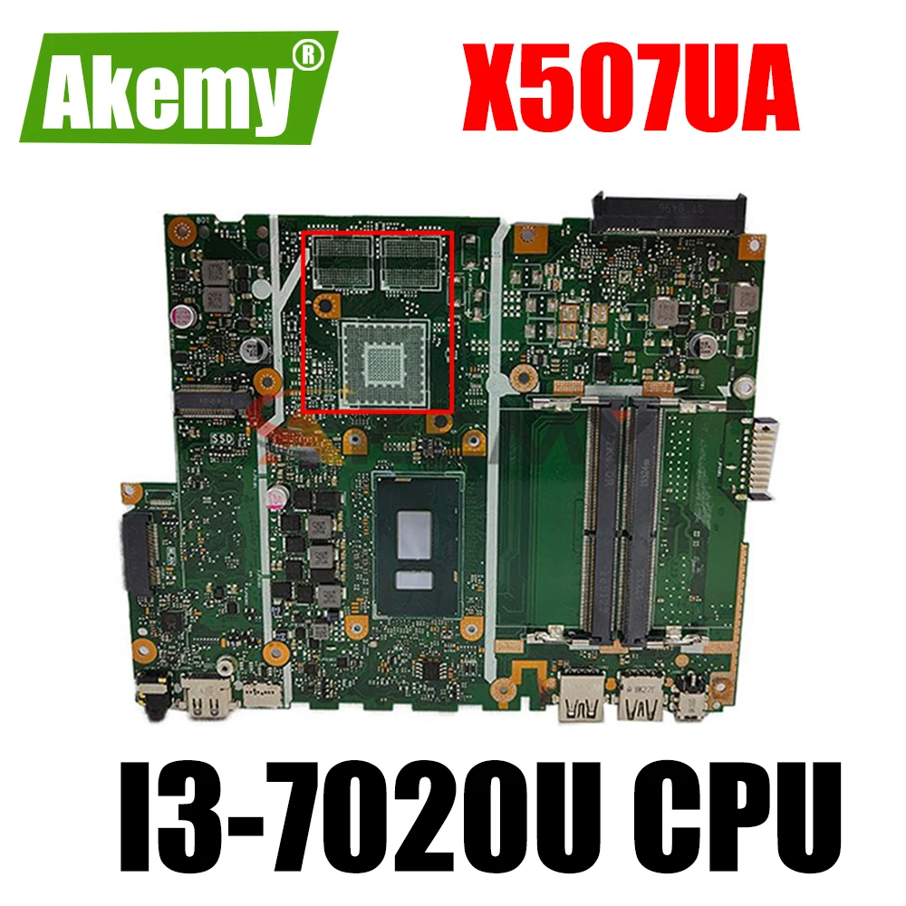 

X507UB /X507UA MAIN BOARD For Asus X507U X507UB X507UBR X507URA Y5000UB Laptop Motherboard With I3-7020U 100% test well