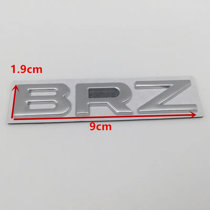1 шт. 3D металлический перекрестный значок AWD BRZ FORESTER WRX Автомобильная буква