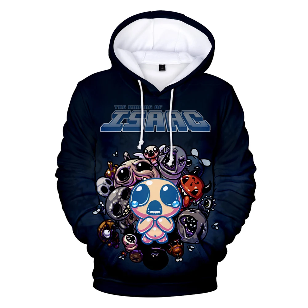 

Fashion New The Binding Of Isaac 3D Hoodie Fall Winer Suit Hoodies Sportswear Youthful Hip Hop Boys/girls Ho 100-4XL Oversized