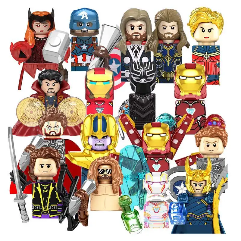 

TV6201 Heros Movies Series Building Blocks Cartoon Mini Action Toy Bricks Kids Gift CY1007 CY1008