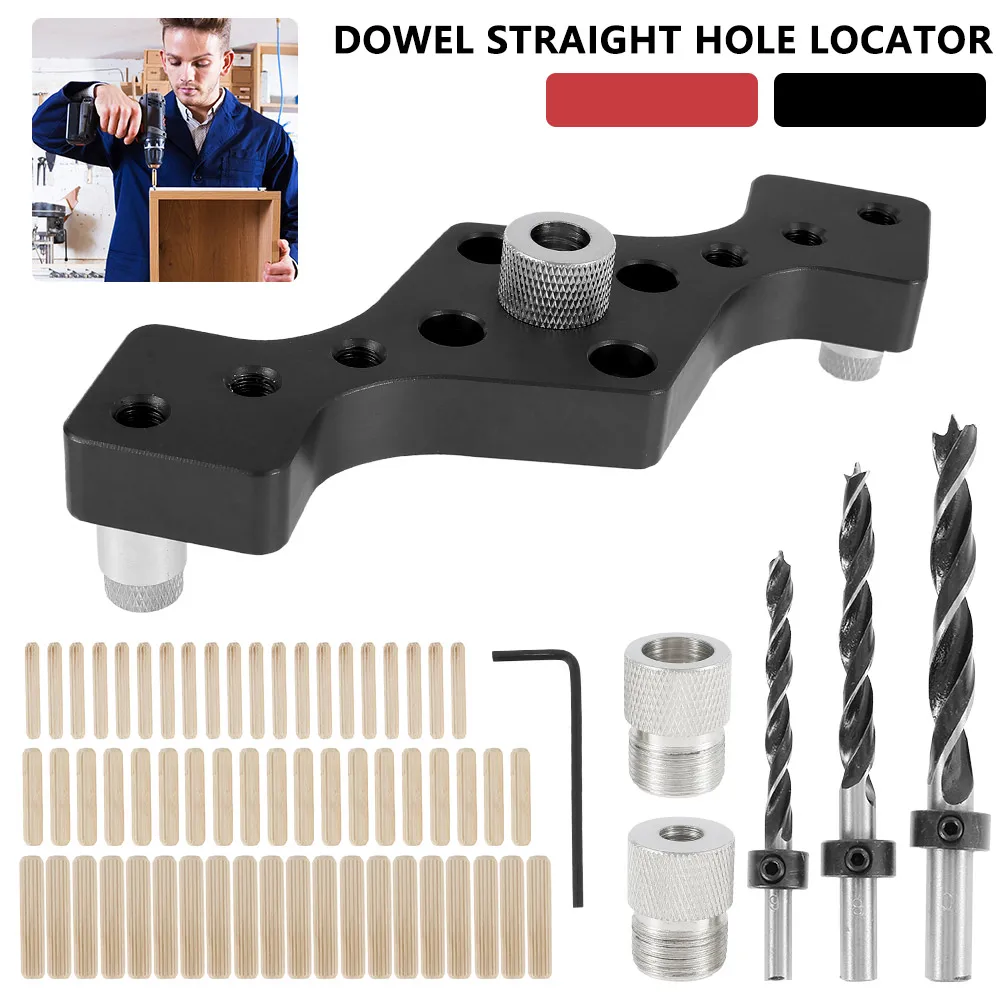 

Направляющая для сверления отверстий 3 в 1, регулируемый набор для зажима отверстий для мебели, соединительный инструмент для деревообработ...