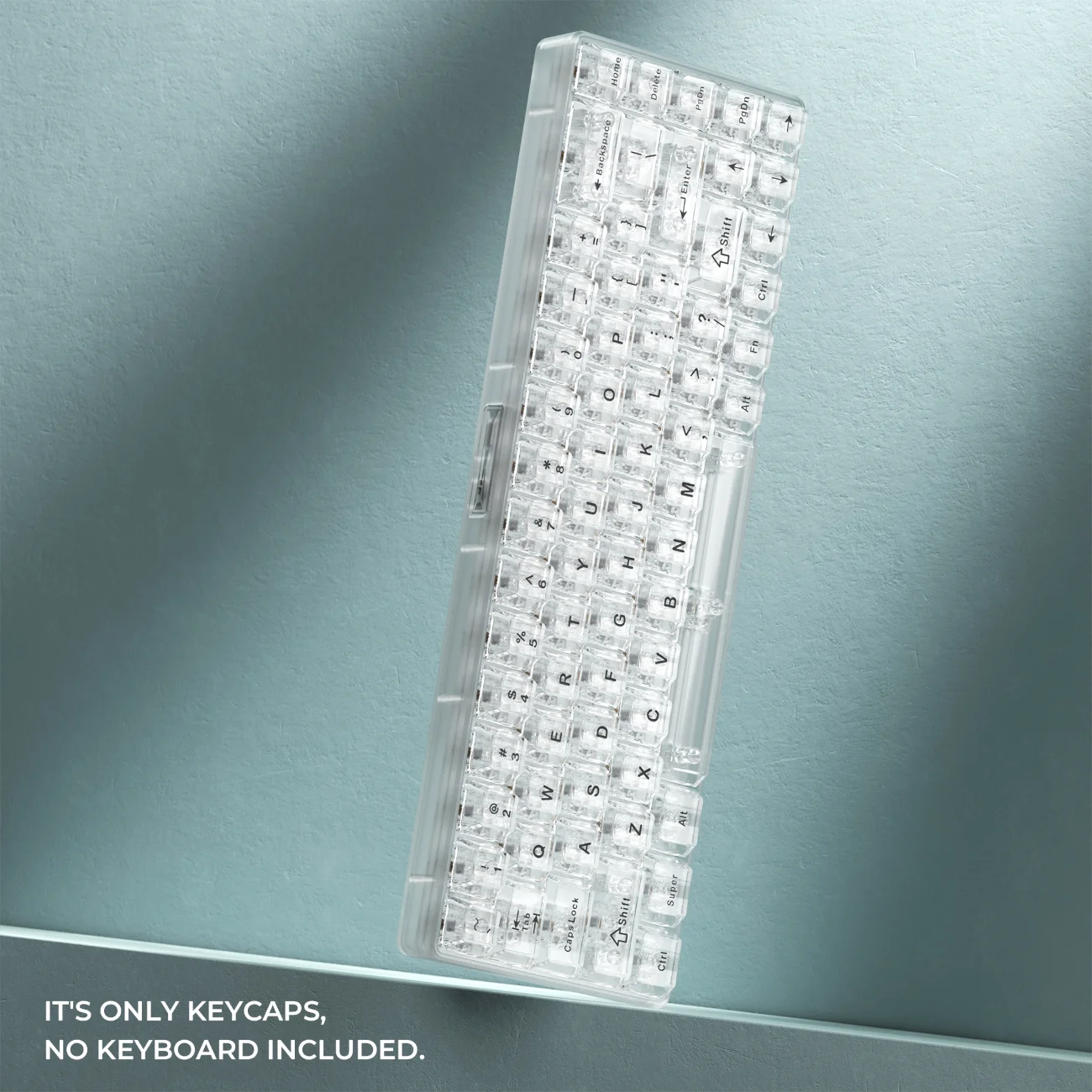 Прозрачные колпачки для клавиш XVX набор прозрачных колпачков 124 ключей с профилем