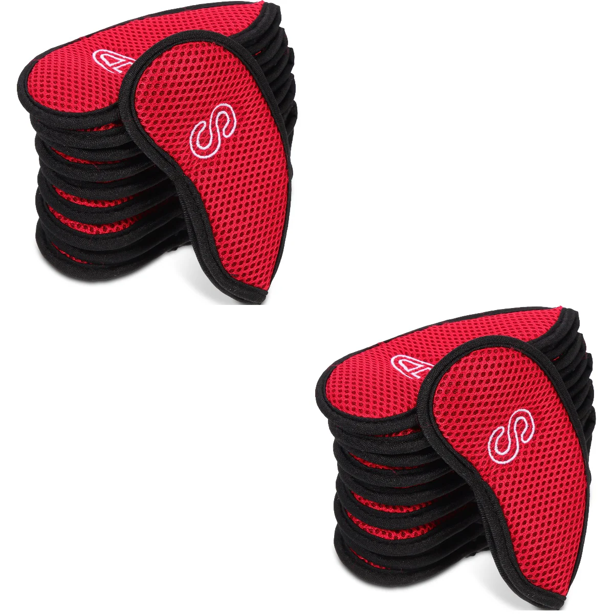 

20 Pcs Breathable Golf Club Cover Accesories Golfs Clubs Holder Net Putter Protectors
