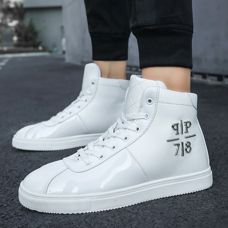 Hot Sale Brand High-Quality Red Men Shoes 2022 Superstar Luxury Men Sneakers High top Designer Glitter Men's Skateboard Shoes