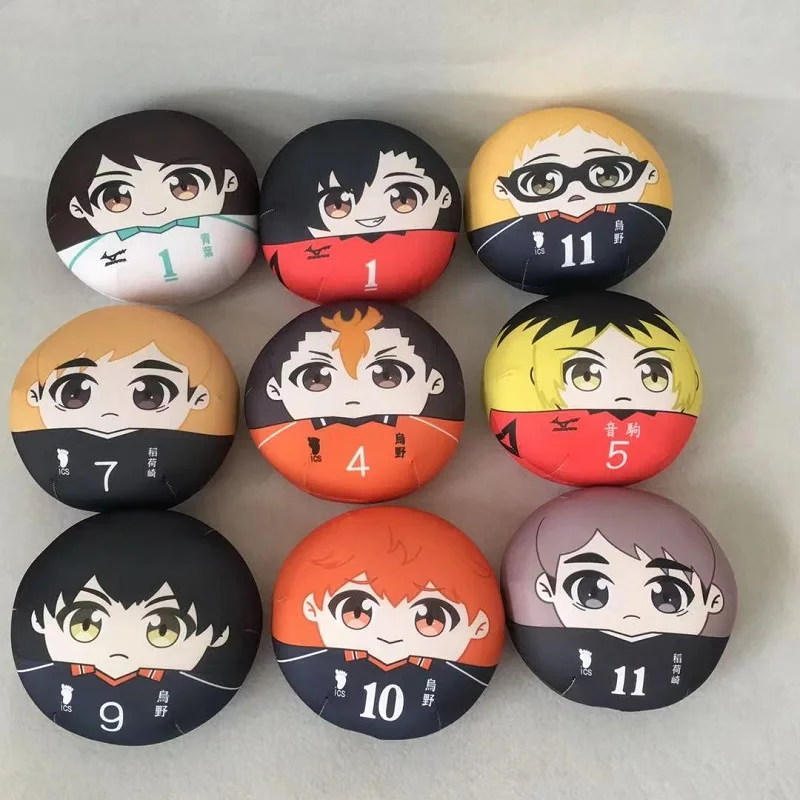 

10/20/30cm Anime Haikyuu!! Shoyo Hinata Tobio Kageyama Oikawa Tooru Plush Dolls Dango Pillow Keychain Doll Cosplay