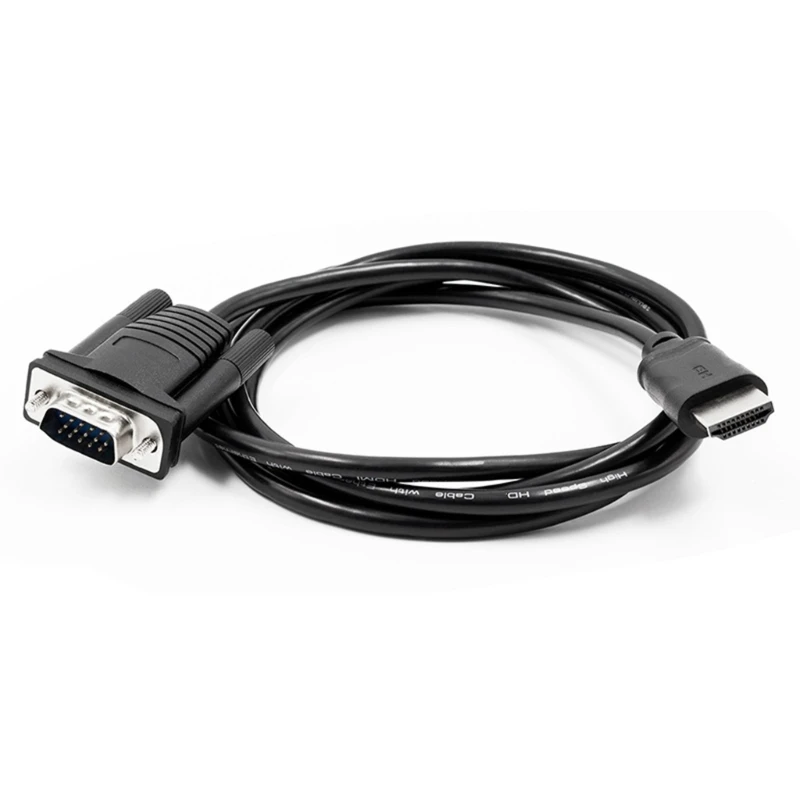 

to VGA Converter Cable 1.5M Digital To Analog Adapter Cord High-Definition 1080p